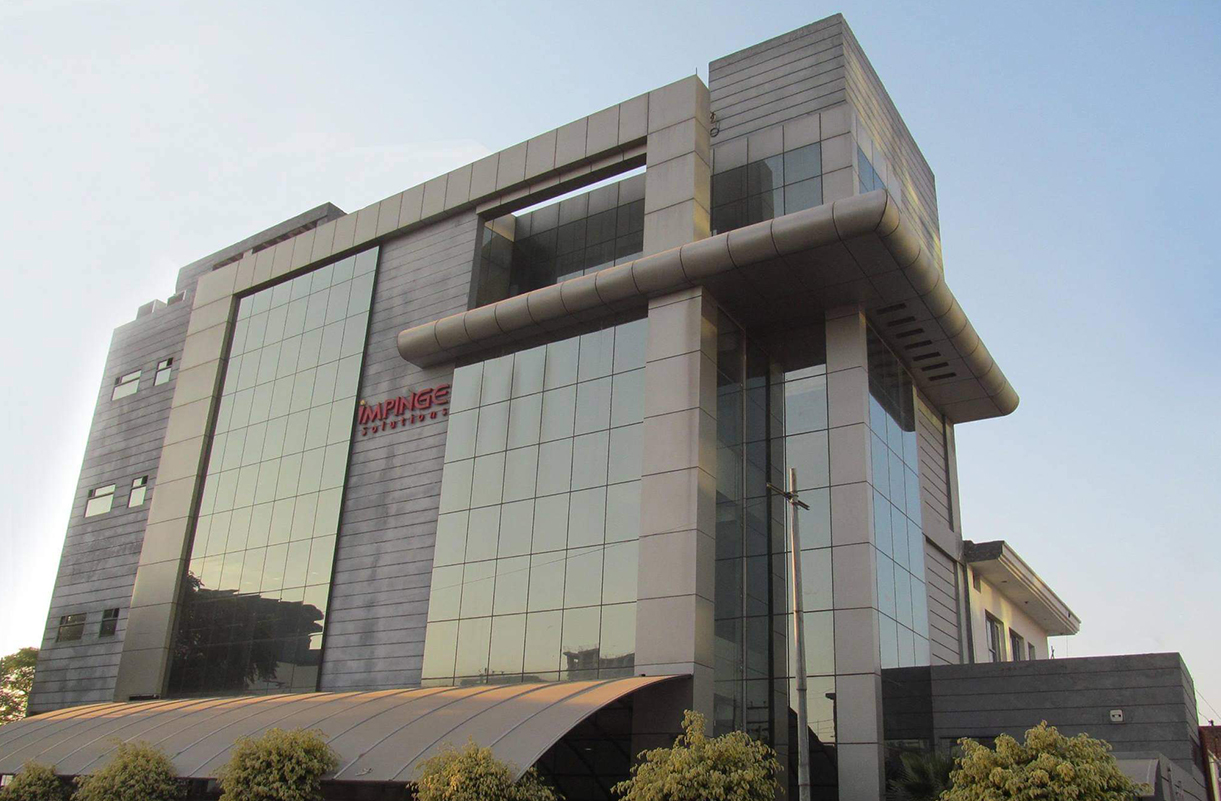 The Impinge Solutions office building in Mohali, India