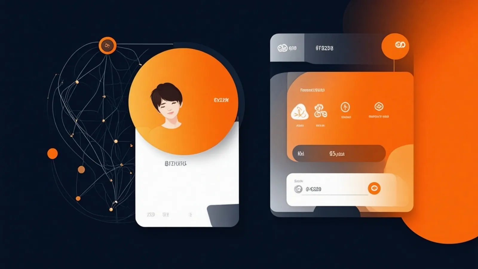 Illustration: a profile card