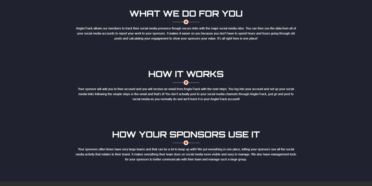 AnglerTrack: what it does for members, how it works and how sponsors use it