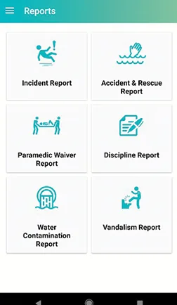 GoAquatix: aquatic workforce management platform: app screen