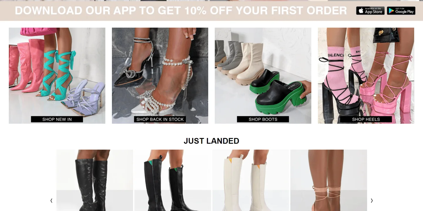Public Desire: another section of the website