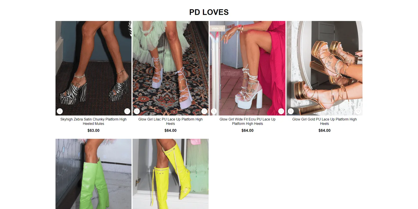 Public Desire: another section of the website