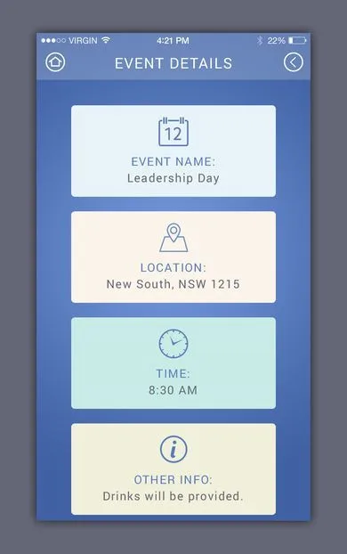 SchoolWiki: school communication app for parents and staff: app screen